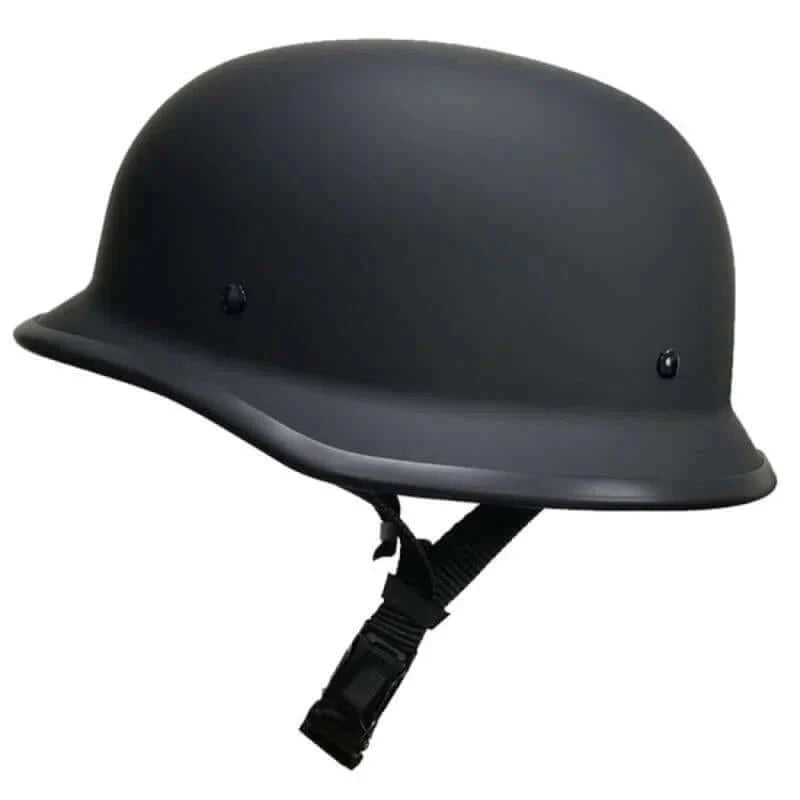 Micro DOT Mayhem German Style Motorcycle Helmet-Helmets-Daniel Smart Mfg - Retail