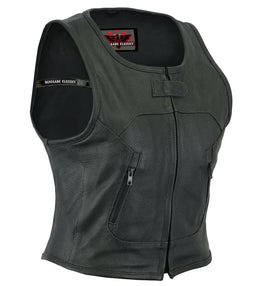 Adelie™ Women's leather motorcycle vest
