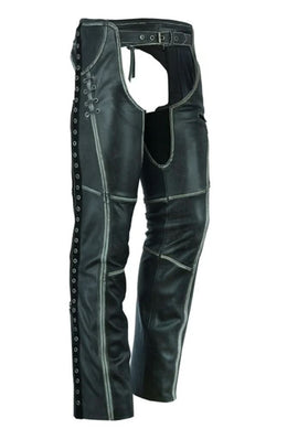 Seamline Women’s Leather Motorcycle Chaps