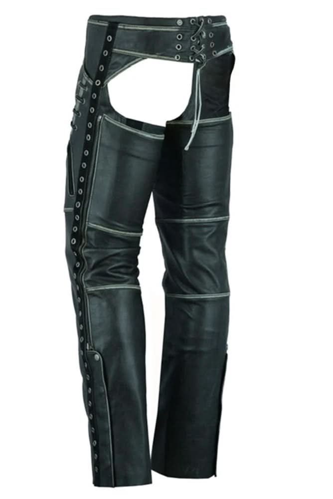 Seamline Women’s Leather Motorcycle Chaps