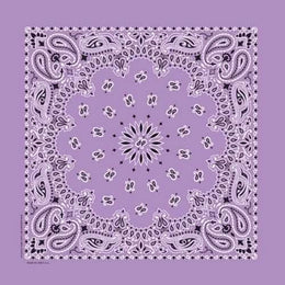 NT445 Bandana Paisley Lavender