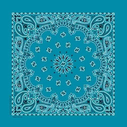 NT4412 Bandana Paisley Turquoise