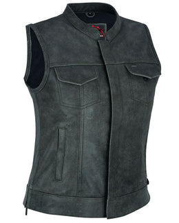 Floriana™ Women's leather motorcycle vest