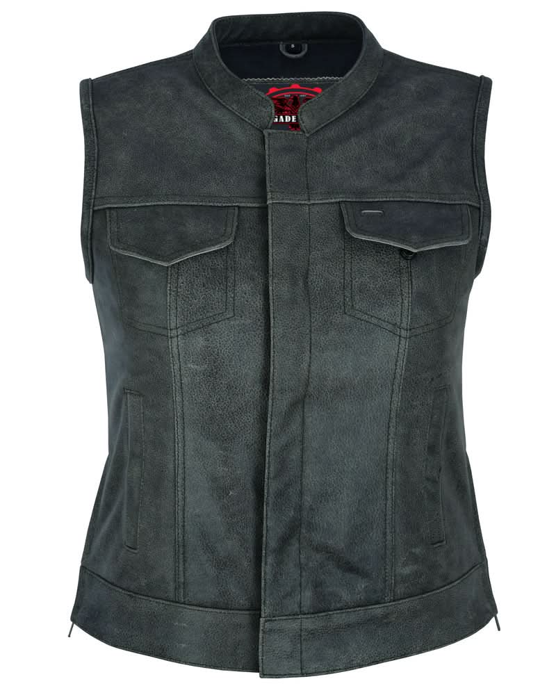 Floriana™ Women's leather motorcycle vest