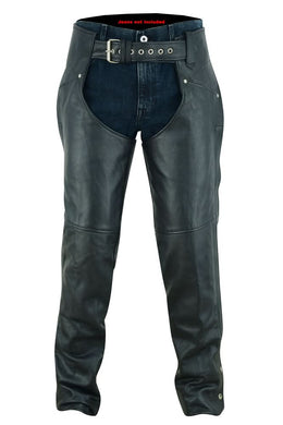 Bastion Women’s Leather Motorcycle Chaps