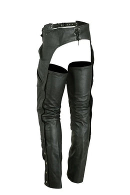 Latigo™ Unisex  leather motorcycle chaps