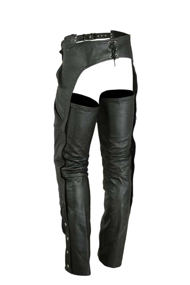 Latigo™ Unisex  leather motorcycle chaps