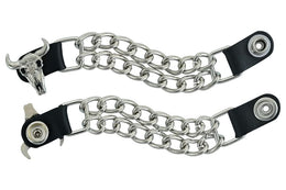 PKV156D Vest Extender - Cow Skull Vest Extenders Renegade Classics