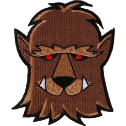 P6551 Wacky Wolf Patch Patches The Cheap Place