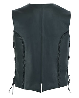 Enchantia™ Womens Leather Motorcycle Vest