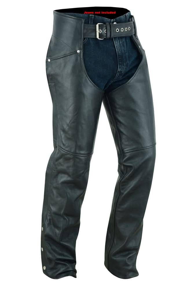 Bastion Women’s Leather Motorcycle Chaps