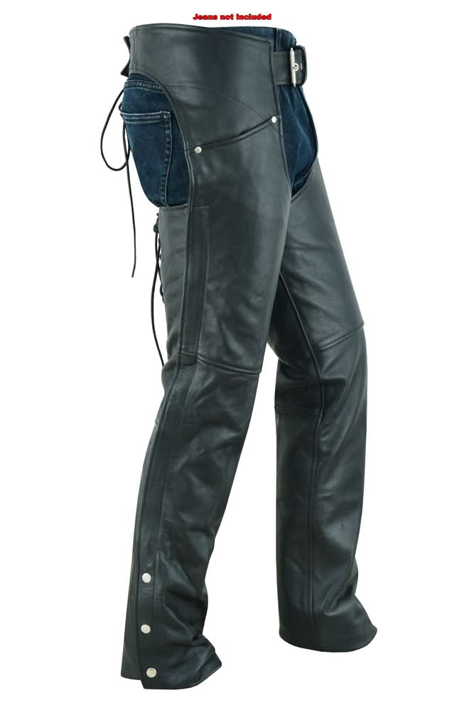 Bastion Women’s Leather Motorcycle Chaps