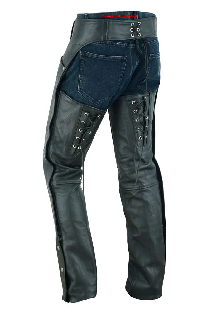 Bastion Women’s Leather Motorcycle Chaps