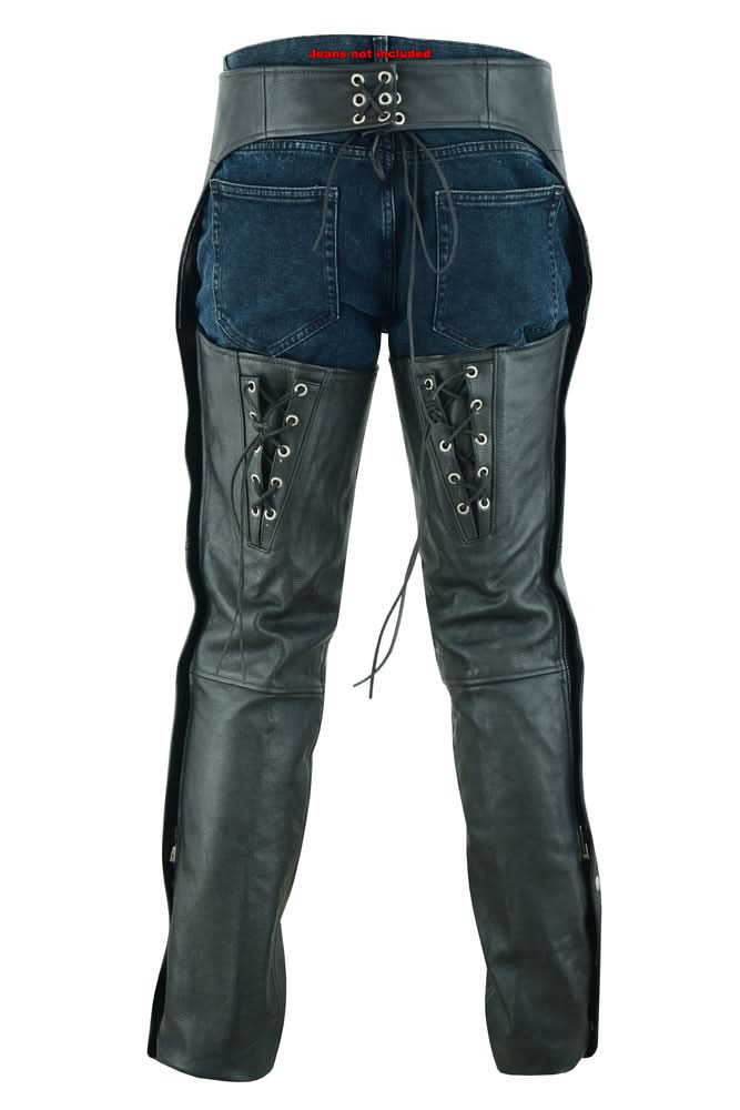 Bastion Women’s Leather Motorcycle Chaps