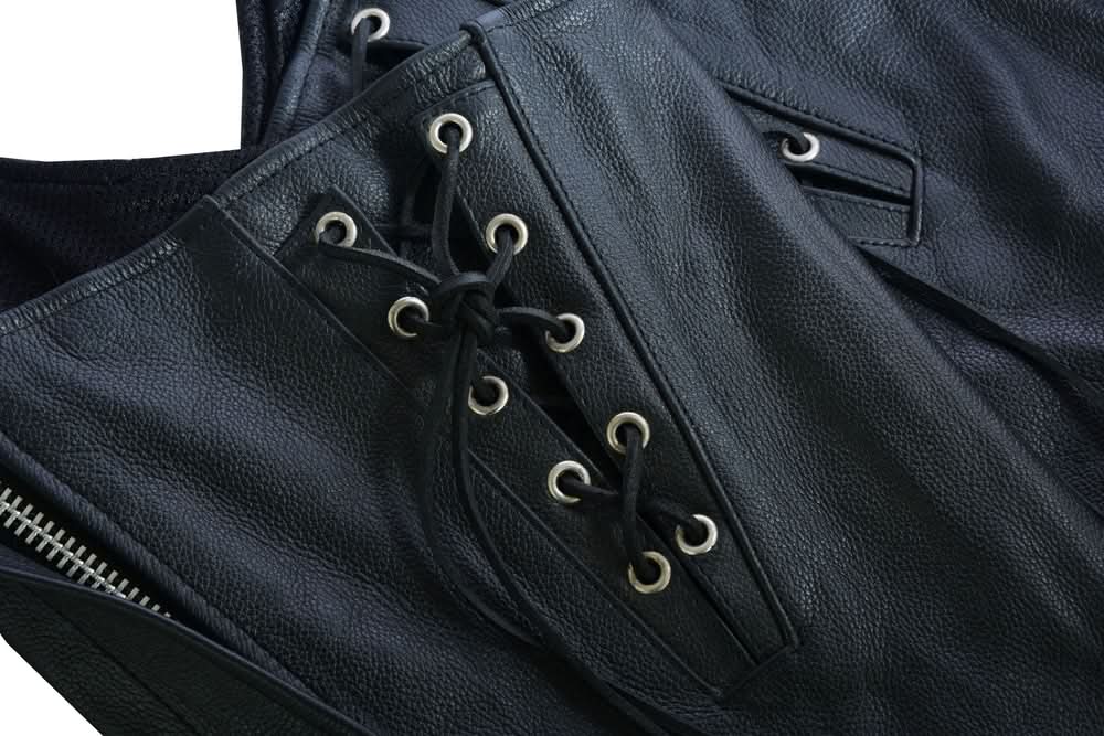 Bastion Women’s Leather Motorcycle Chaps