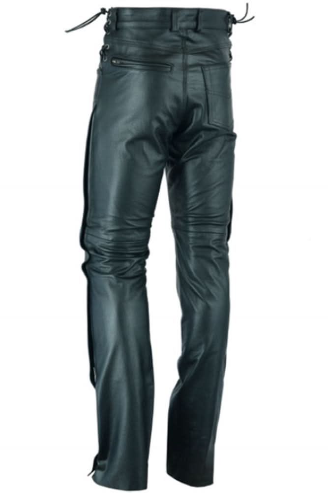 Road Rage Black leather motorcycle chaps Chaps & Pants Renegade Classics