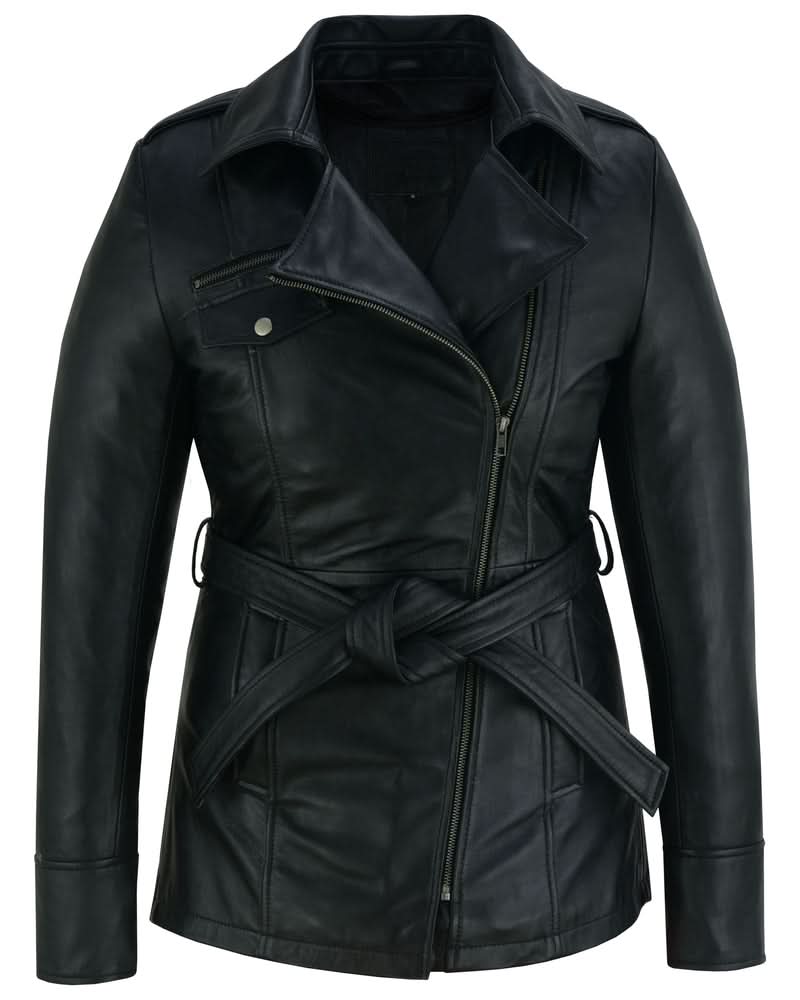 Dark Siren Women's Leather Jacket Black Women's Leather Jackets Renegade Classics