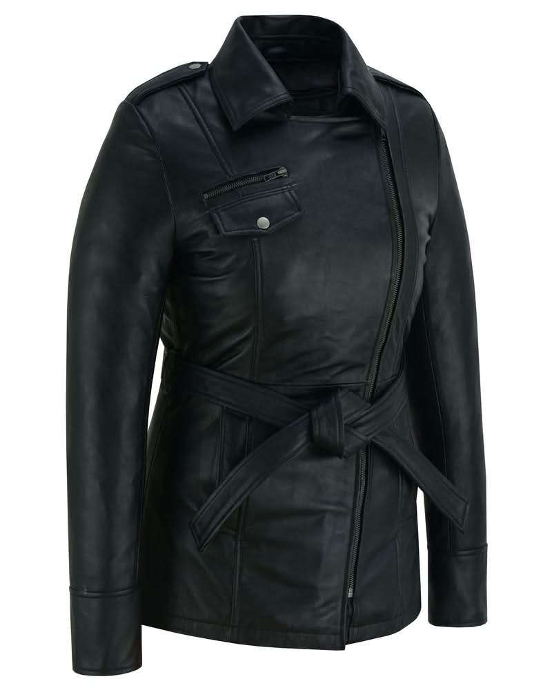 Dark Siren Women's Leather Jacket Black Women's Leather Jackets Renegade Classics