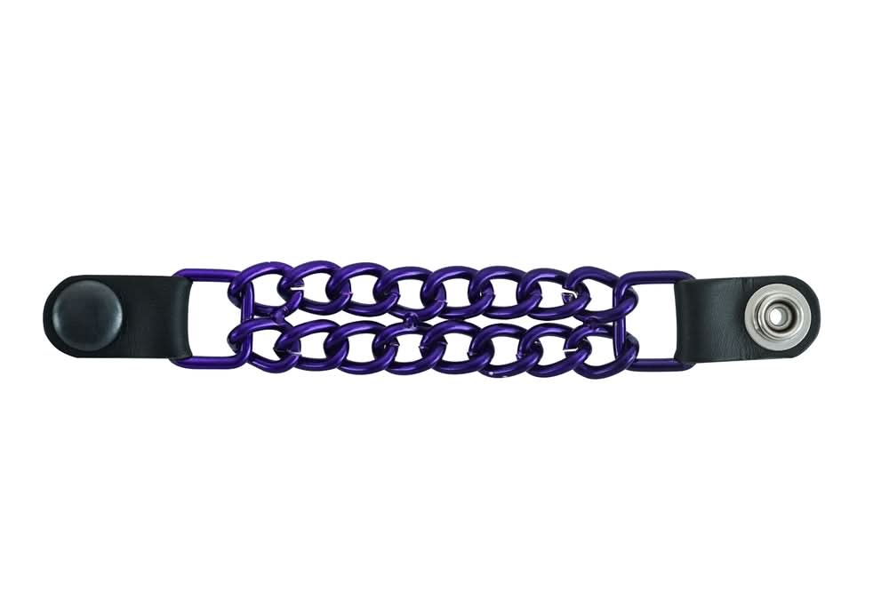 PKVPC100PG Vest EXTENDER POWDER COATED PURPLE GLITTER Vest Extenders Renegade Classics