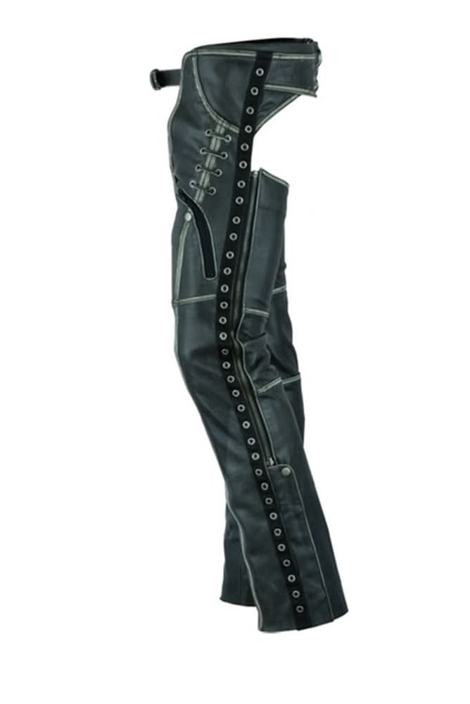 Seamline Women’s Leather Motorcycle Chaps