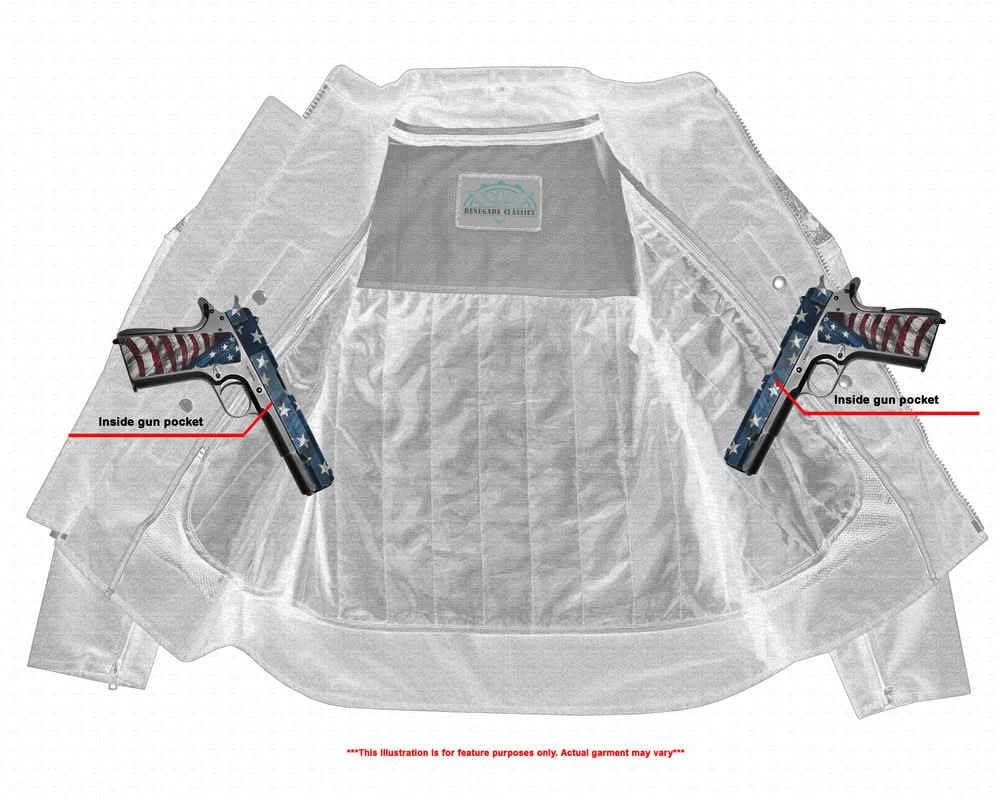 SkullShift™ Men's Textile Scooter Style Jacket