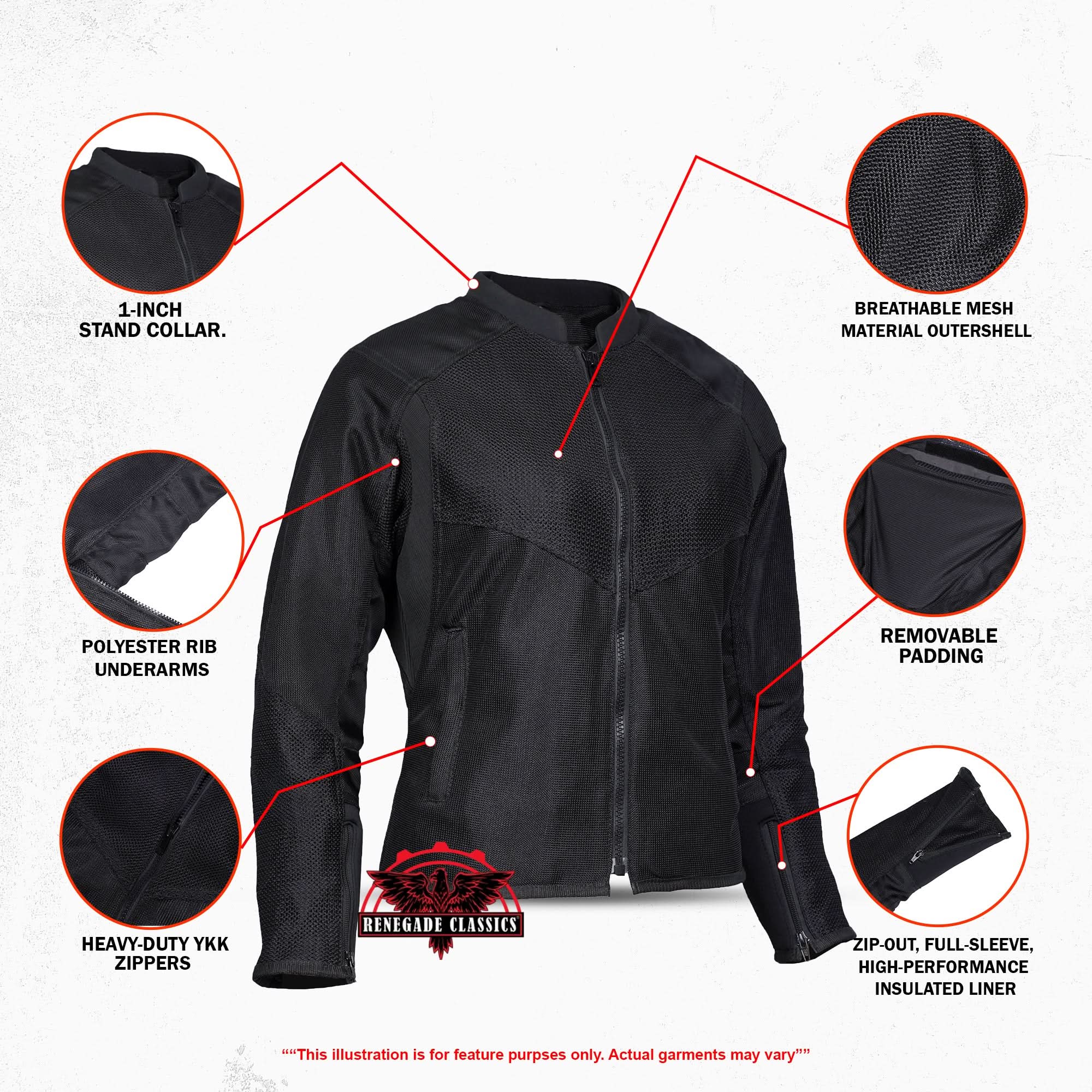 Race Wave™ Women's Sporty Mesh Jacket
