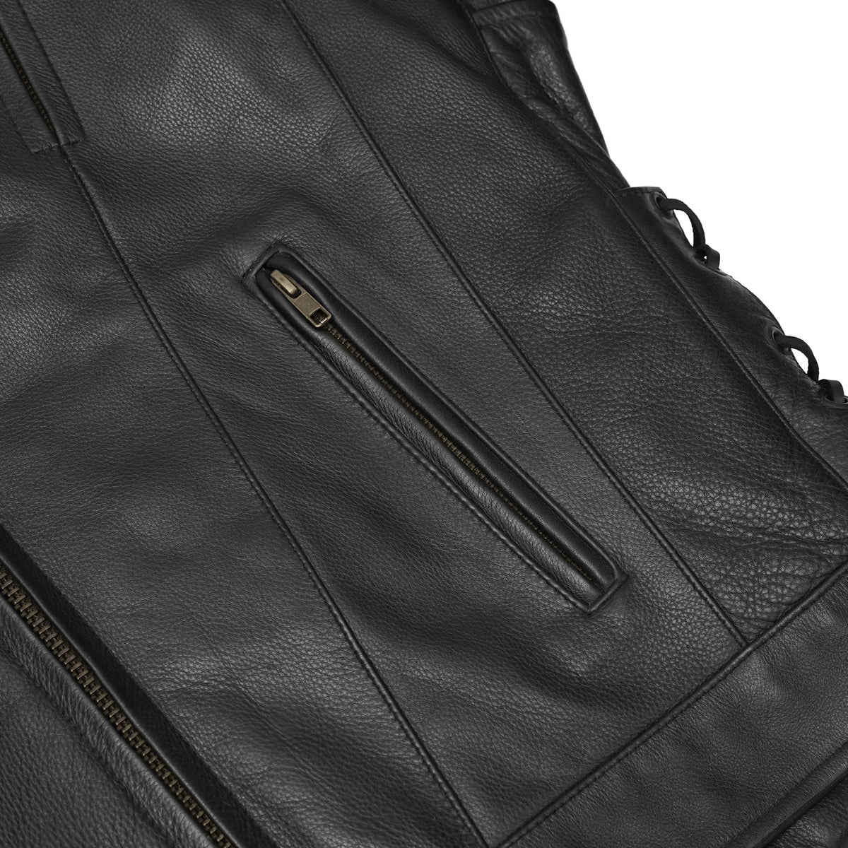 Corsair™ Men's Leather Motorcycle Jacket