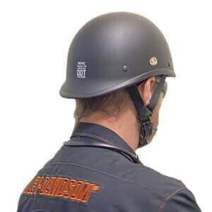 backwards polo motorcycle helmet Low Profile Reversible DOT / Chrome SIZE CM INCHES XXS 50.8 Switchback DOT Reversible Helmet Flat