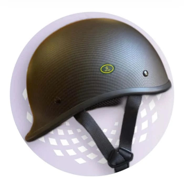 carbon fiber polo motorcycle helmet Novelty Eagle- Grey L Free Head Wrap And Cloth Draw String Bag Included. Best Polo Helmet - Polo