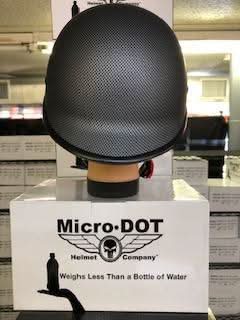 Twister 2.0 - DOT Approved Reversible Beanie Half Helmet with Carbon Fiber Look