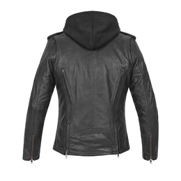 Blazing Dark Women’s Motorcycle Leather Jacket