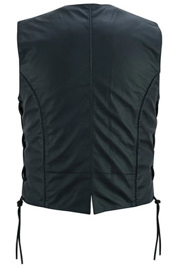 Ovanna™ Womens Leather Motorcycle Vest