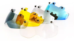 2-37 3 Snap Shorty Shield - Hard Coated Amber