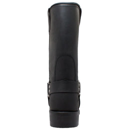 Blacktread Men's leather motorcycle boots