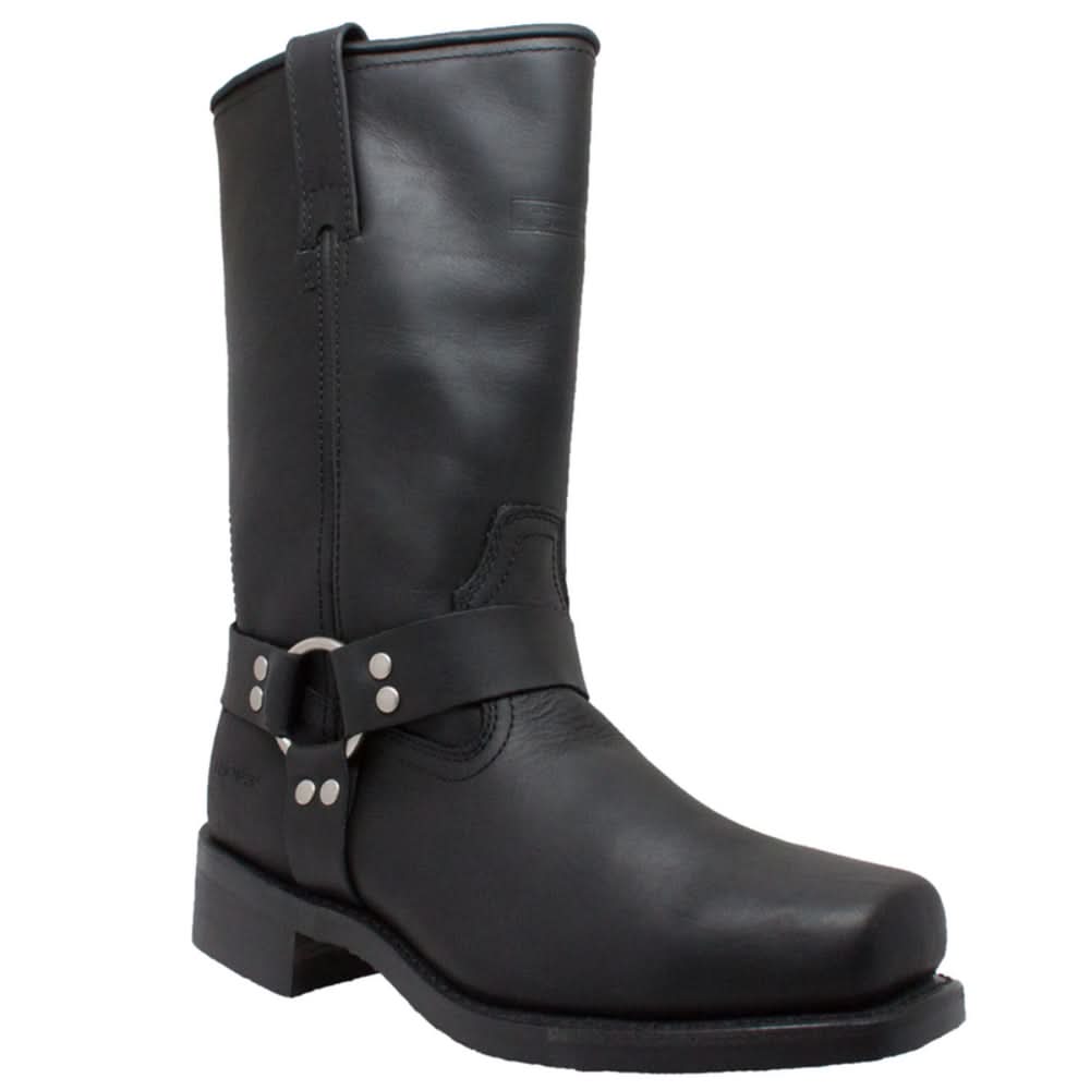 Blacktread Men's leather motorcycle boots