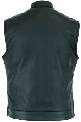 Cross Ride™ Mens Motorcycle Leather Vest