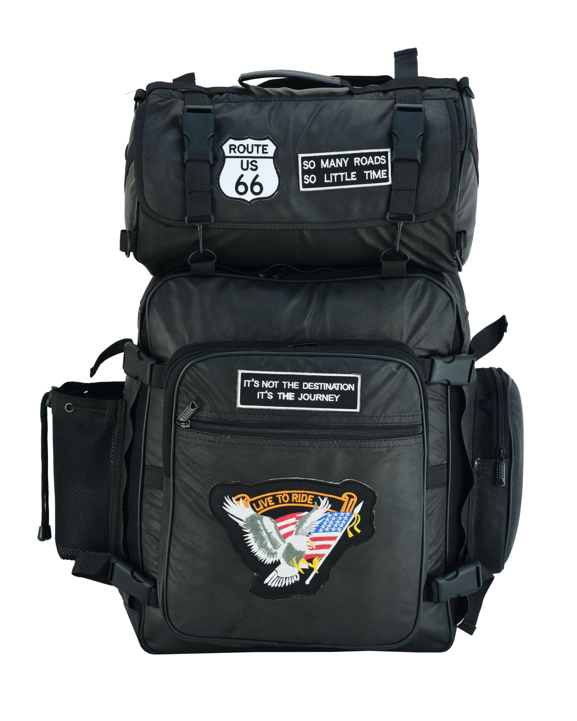 DS Three Piece Sissy Bar Back Pack Sissy Bar Bags Renegade Classics