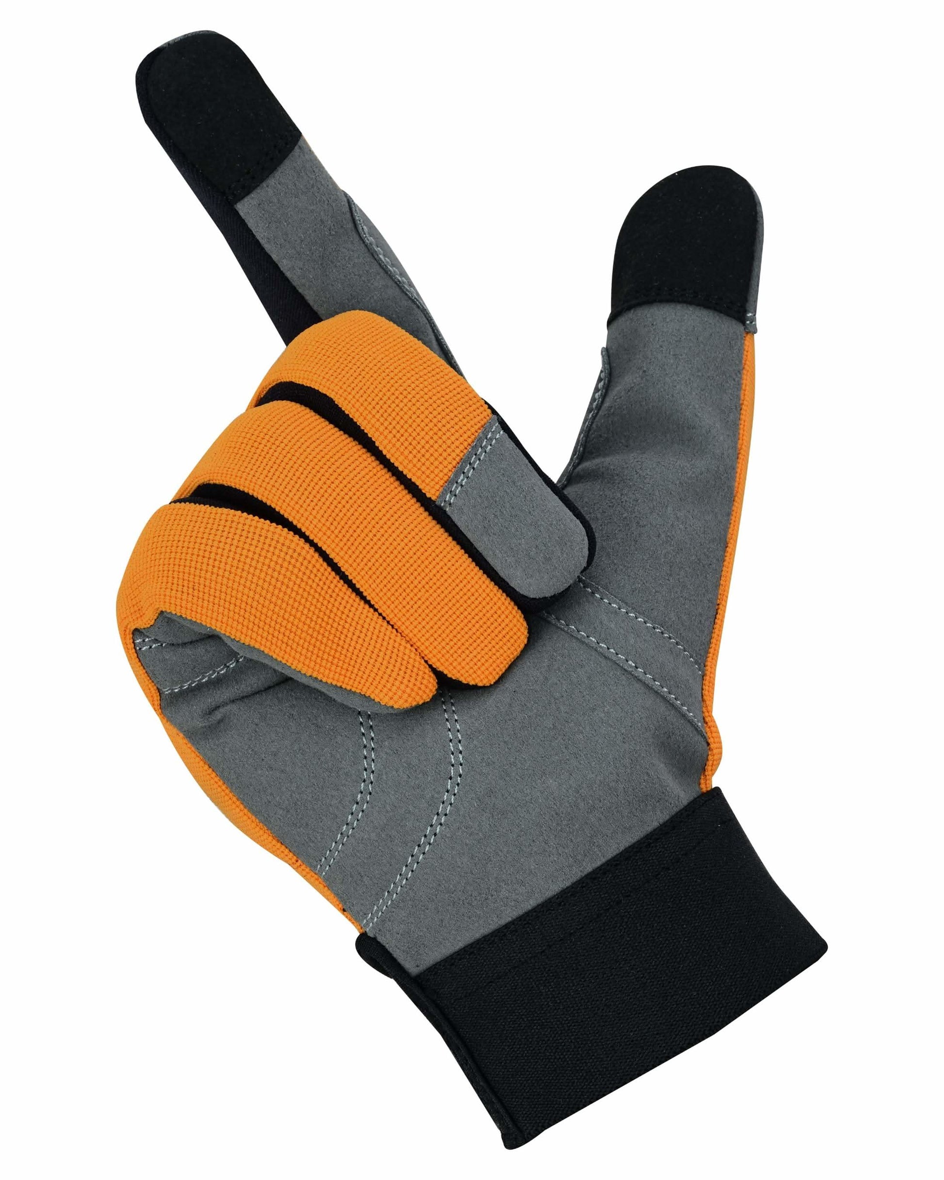 BW Work Slingers - Orange Safety Gloves Renegade Classics