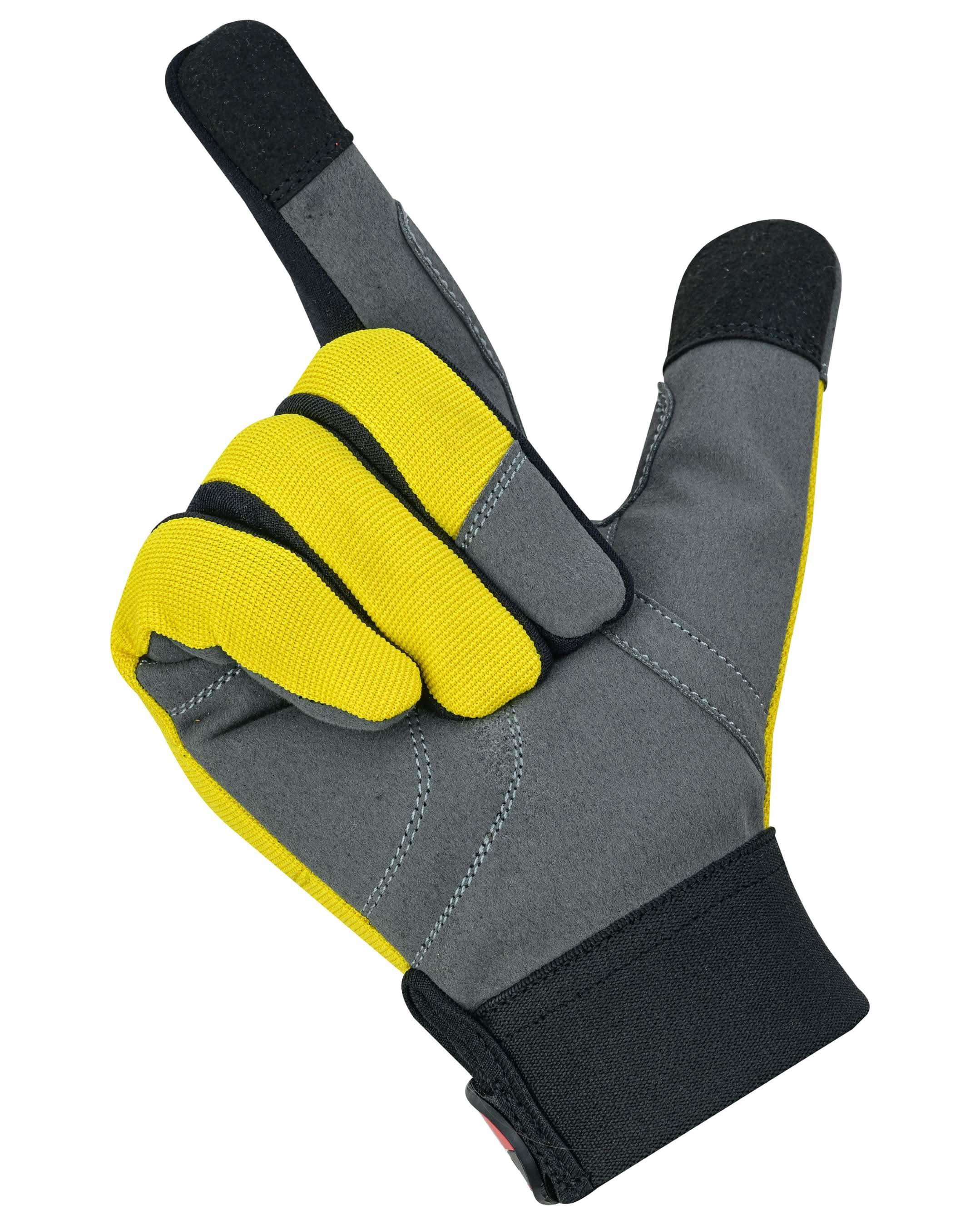 BW Work Slingers - Yellow Safety Gloves Renegade Classics