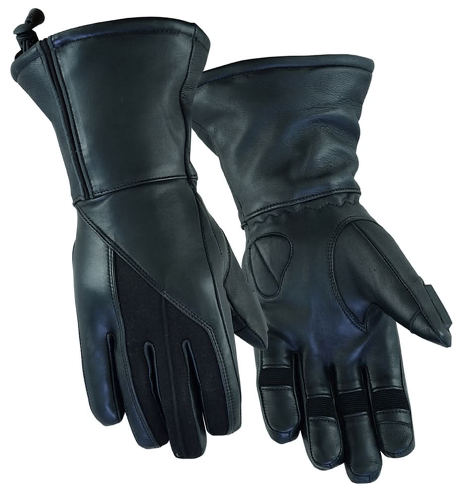 DeerGlide™ Women's leather gauntlet gloves