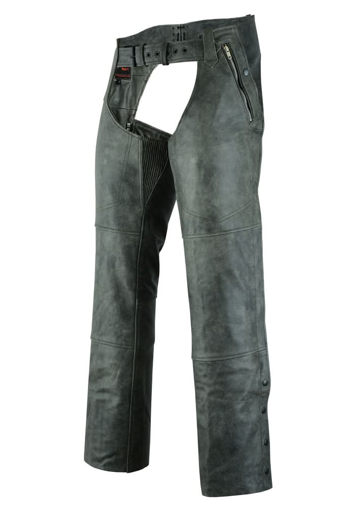 Erova™ Unisex Leather Motorcycle Chaps