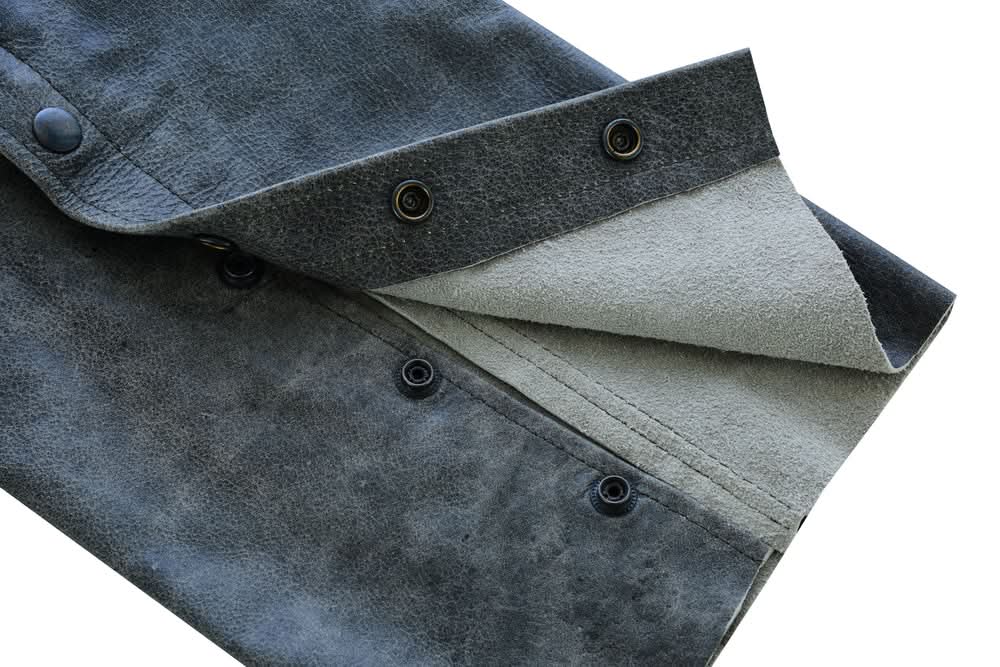 Erova™ Unisex Leather Motorcycle Chaps