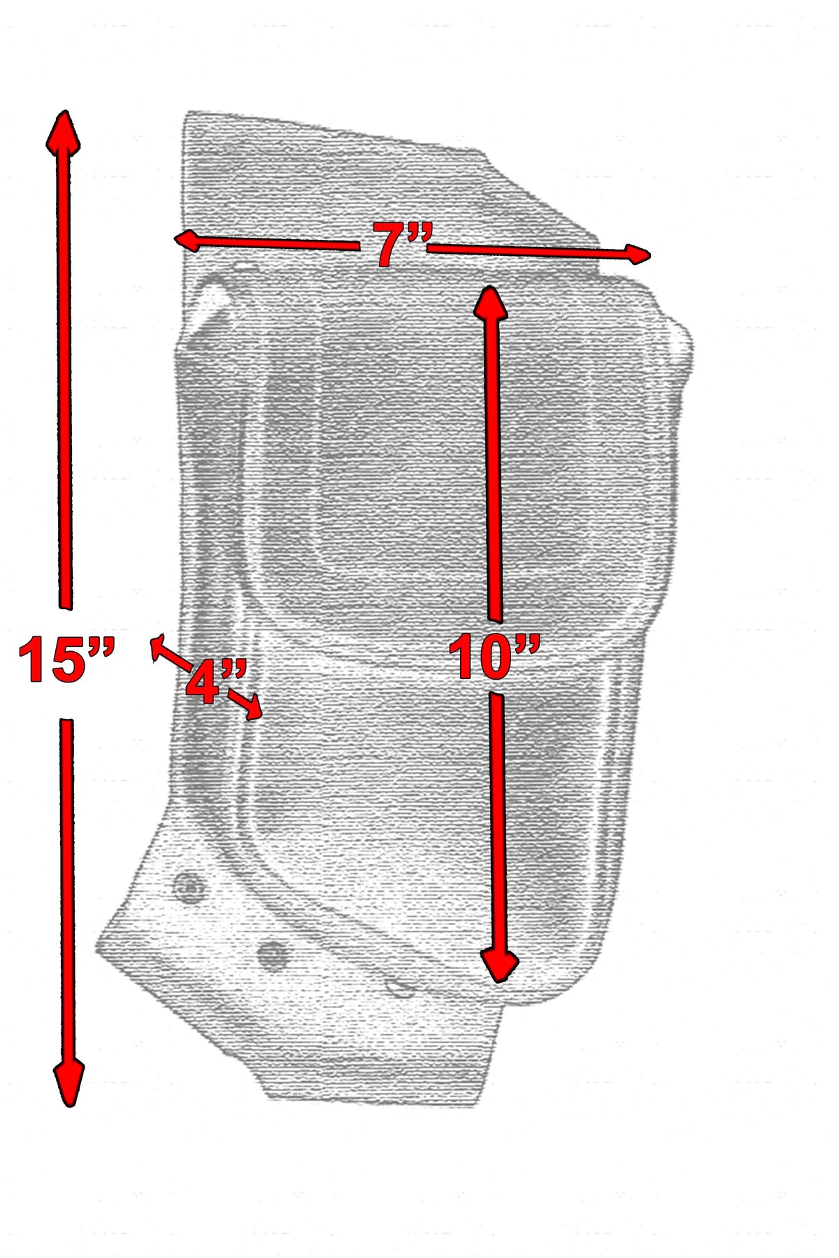 Evermont Elite - Motorcycle Crash Bar Bag (Left Side)