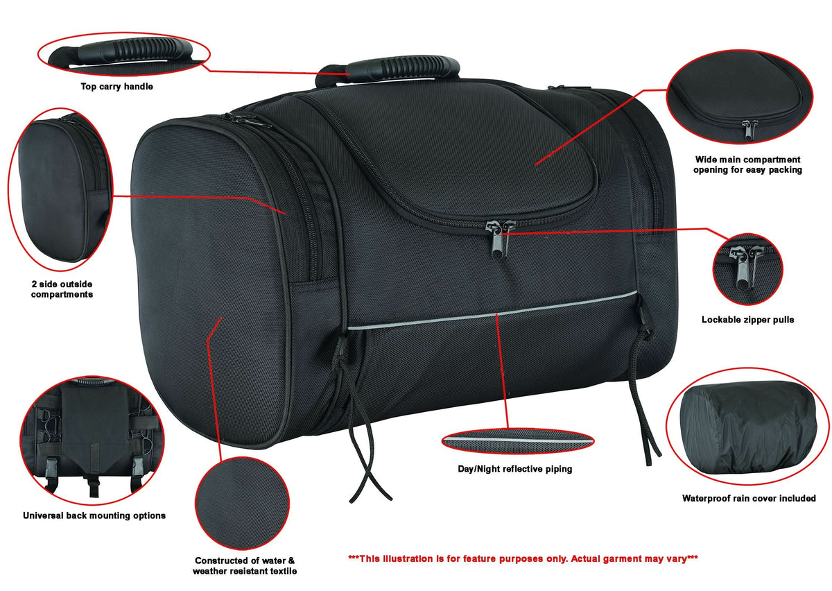 Imperial Crest Series – Sissy Bar Bag