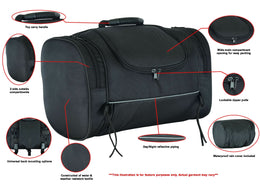 Imperial Crest Series – Sissy Bar Bag