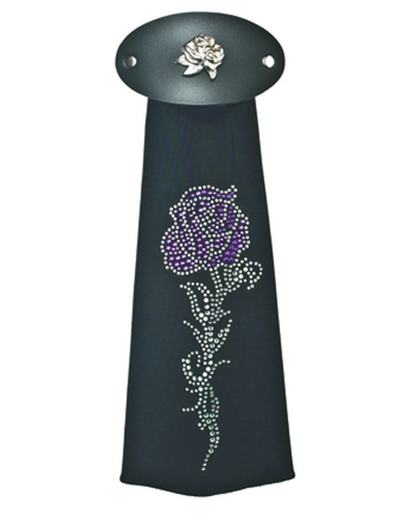 J727IN Purple Rose Hair tube