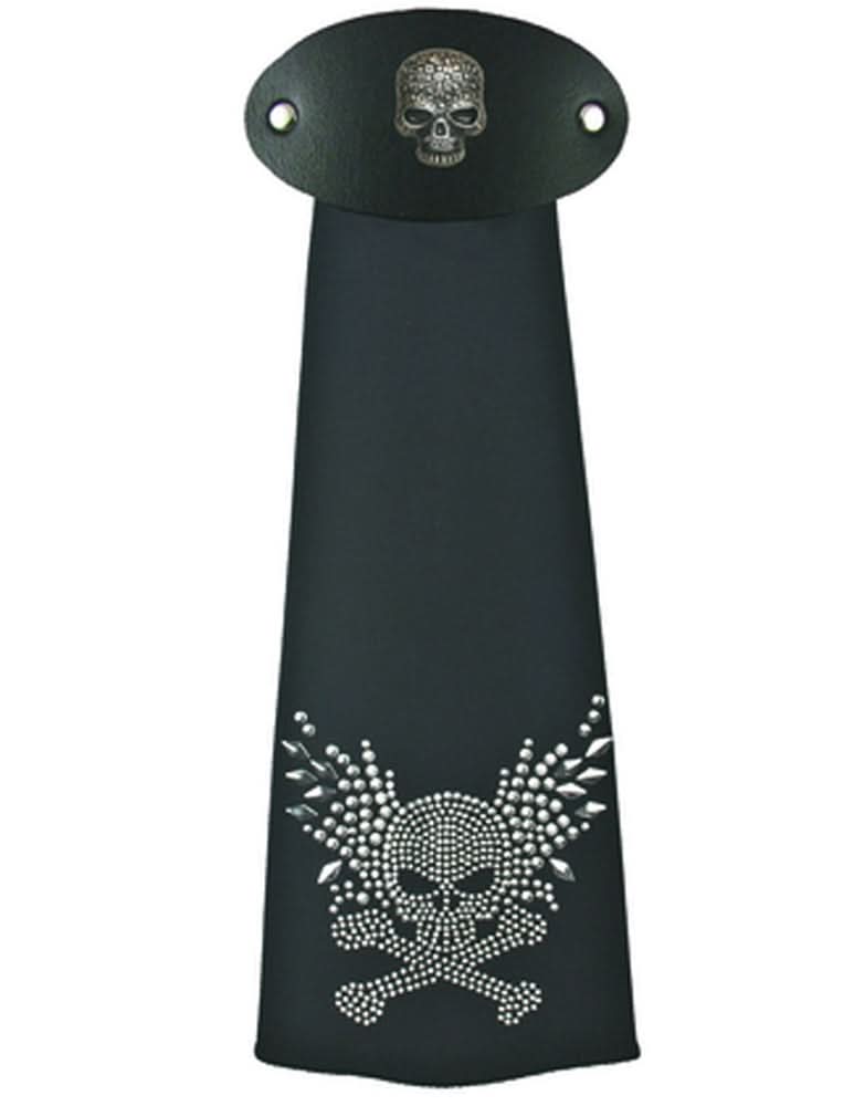 J782IH Winged Skull Hair tube