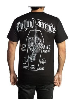 Outlaw Threadz Fuck Around and Find Out Men's Motorcycle T-Shirt