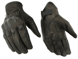 RazorRide™ Men's leather motorcycle gloves