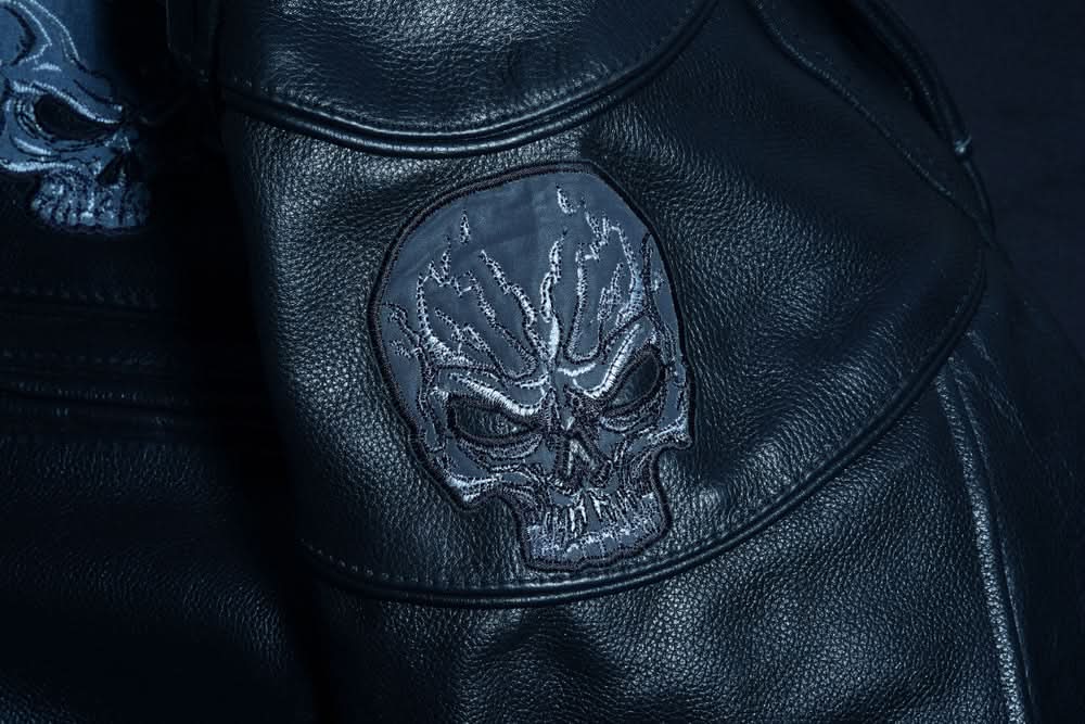 Revenant™ Men's Leather Motorcycle Jacket